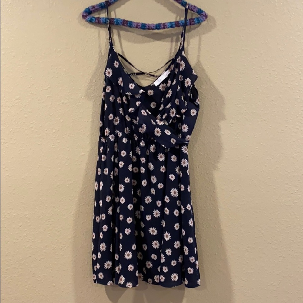Sunflower flowy dress